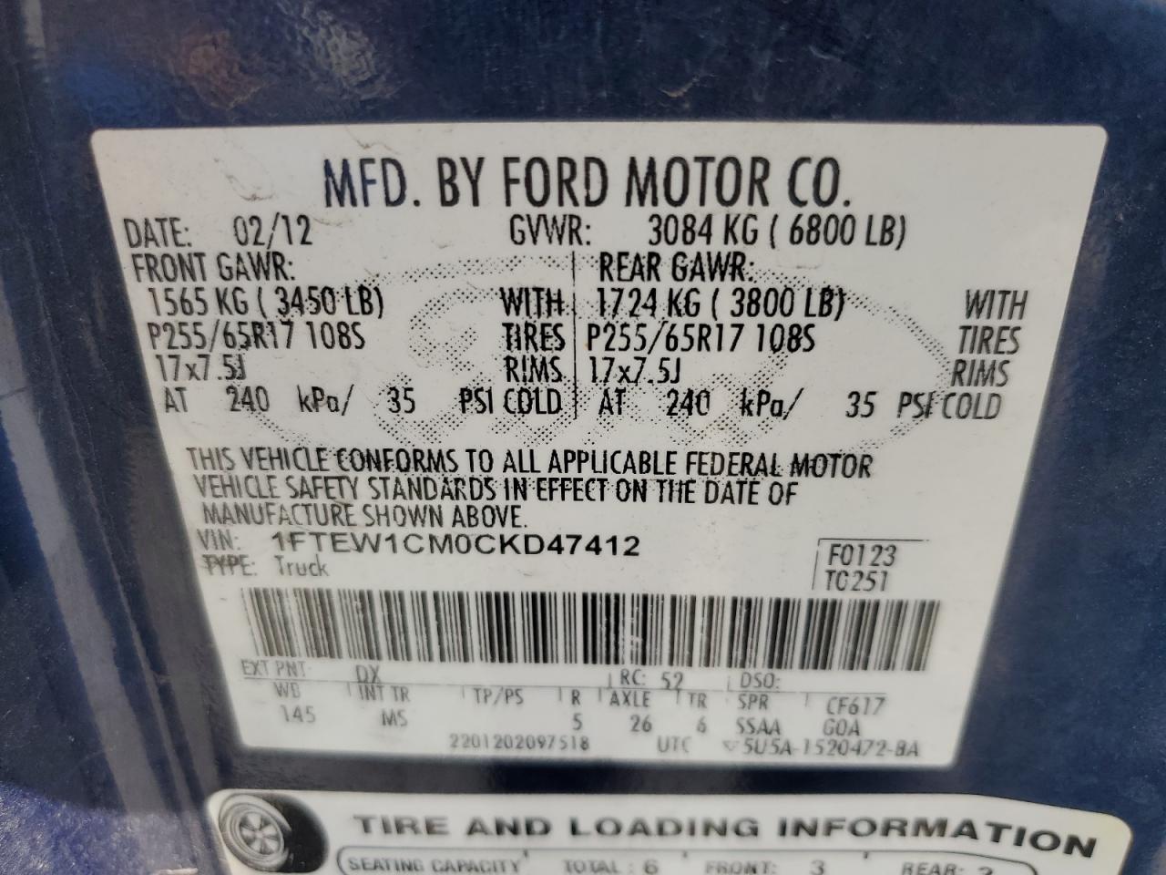 2012 Ford F-150 - Image 12