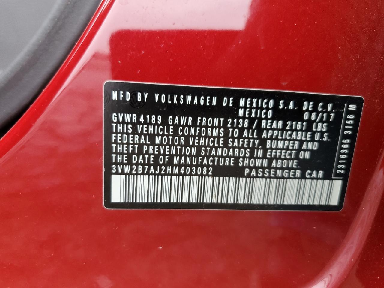 2017 Volkswagen Jetta - Image 12