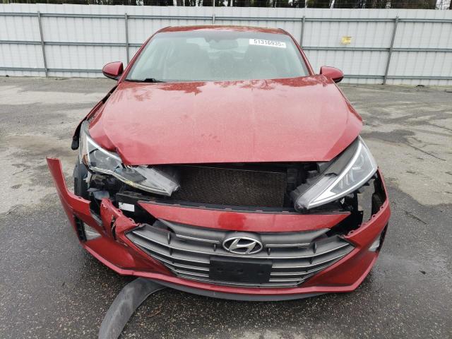  HYUNDAI ELANTRA 2019 Red