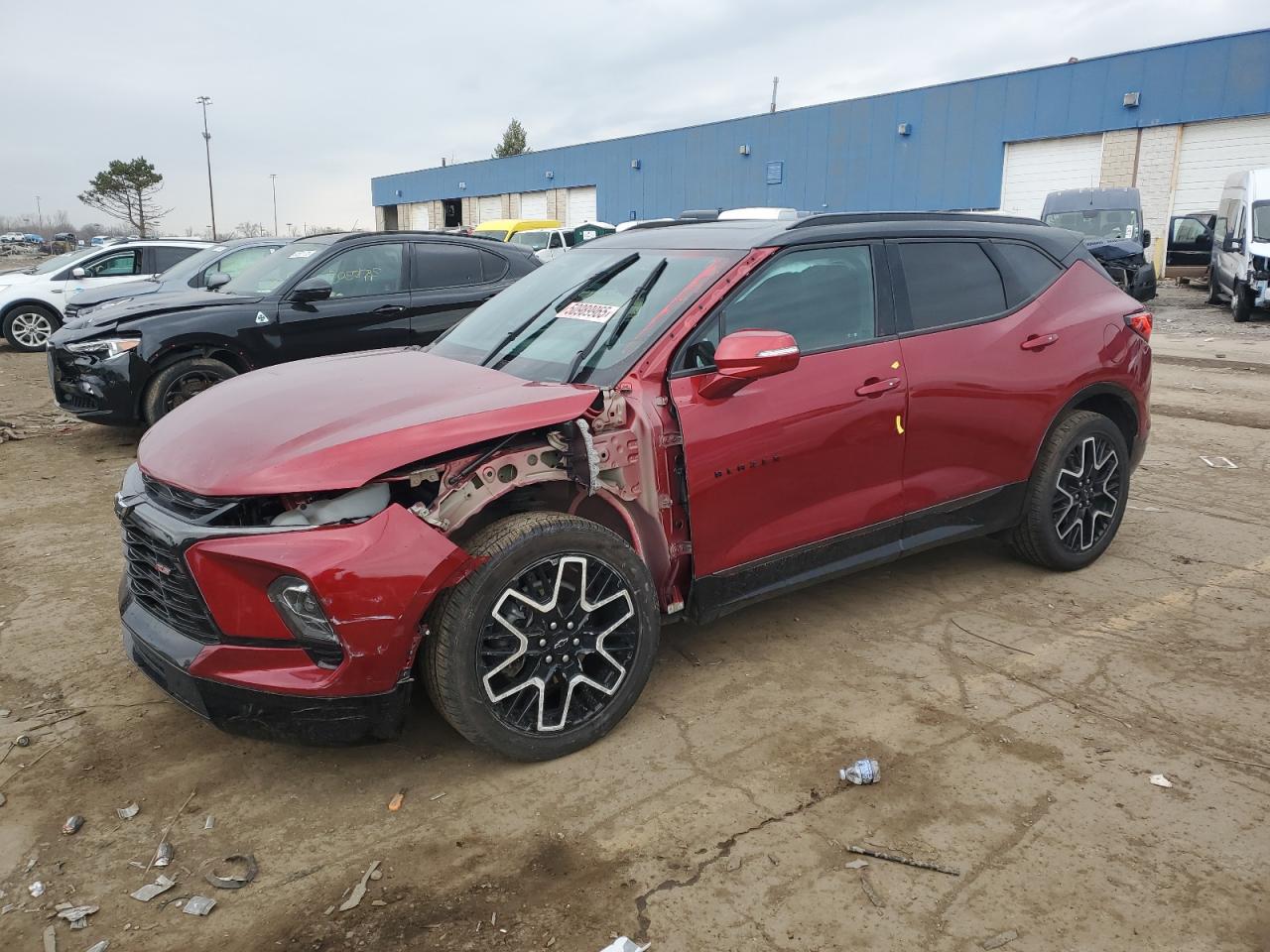 2024 Chevrolet Blazer Rs на продаже в Woodhaven, MI - All Over