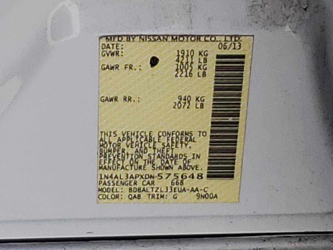 2013 Nissan Altima - Image 12