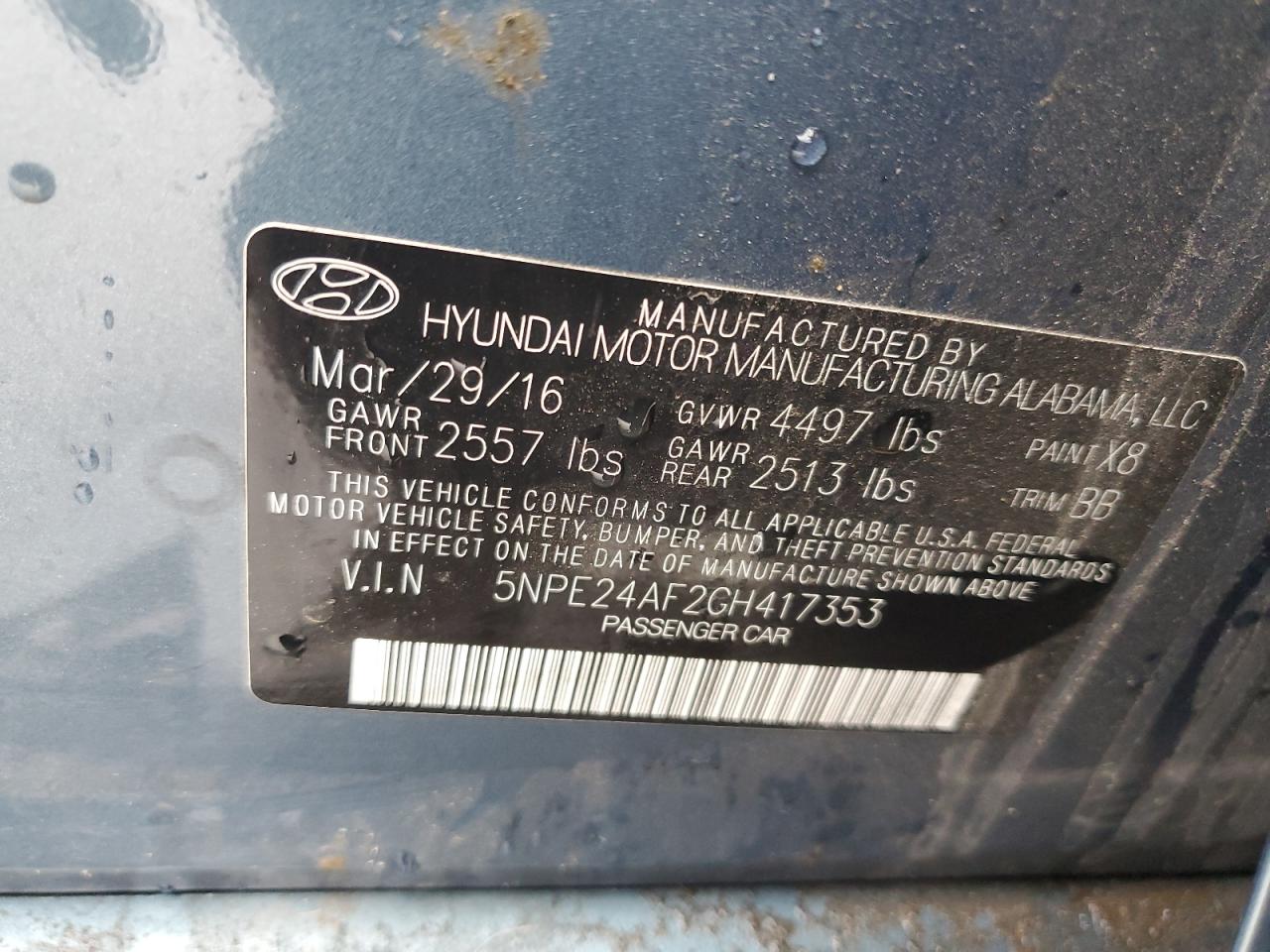 2016 Hyundai Sonata - Image 12