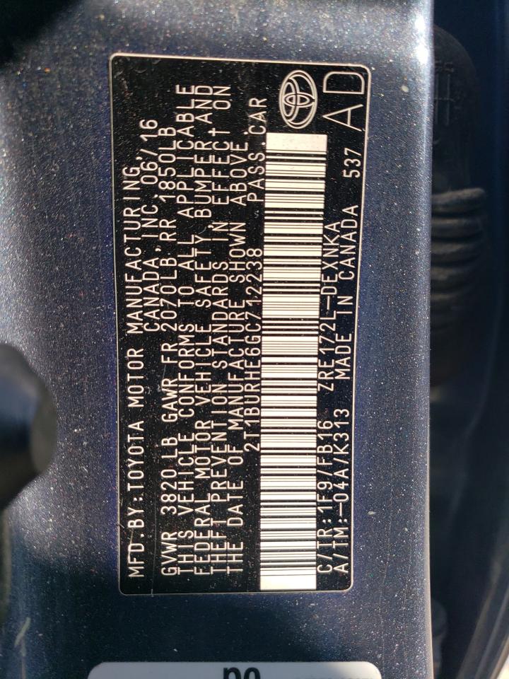 2016 Toyota Corolla - Image 12