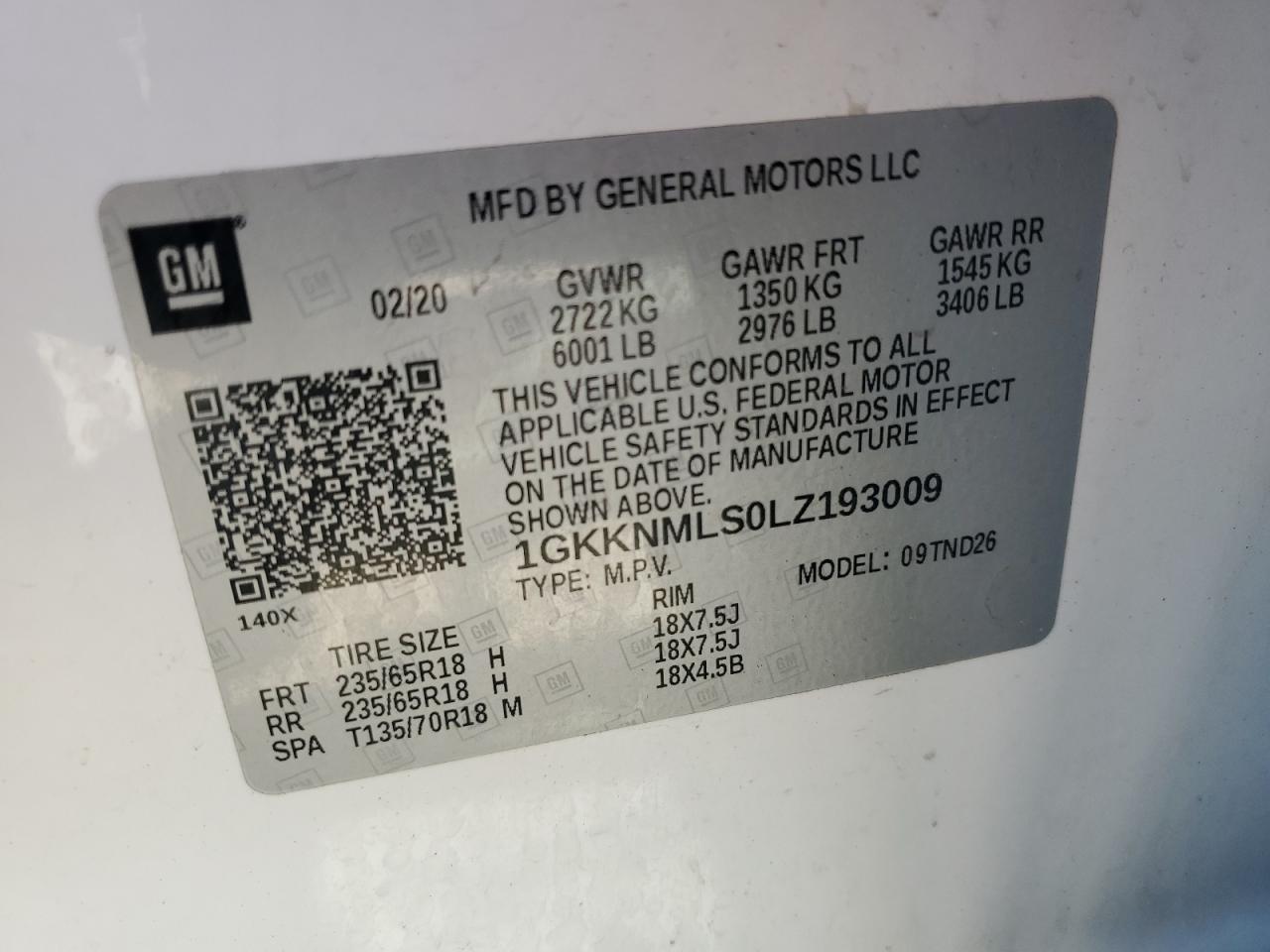 2020 GMC Acadia - Image 13