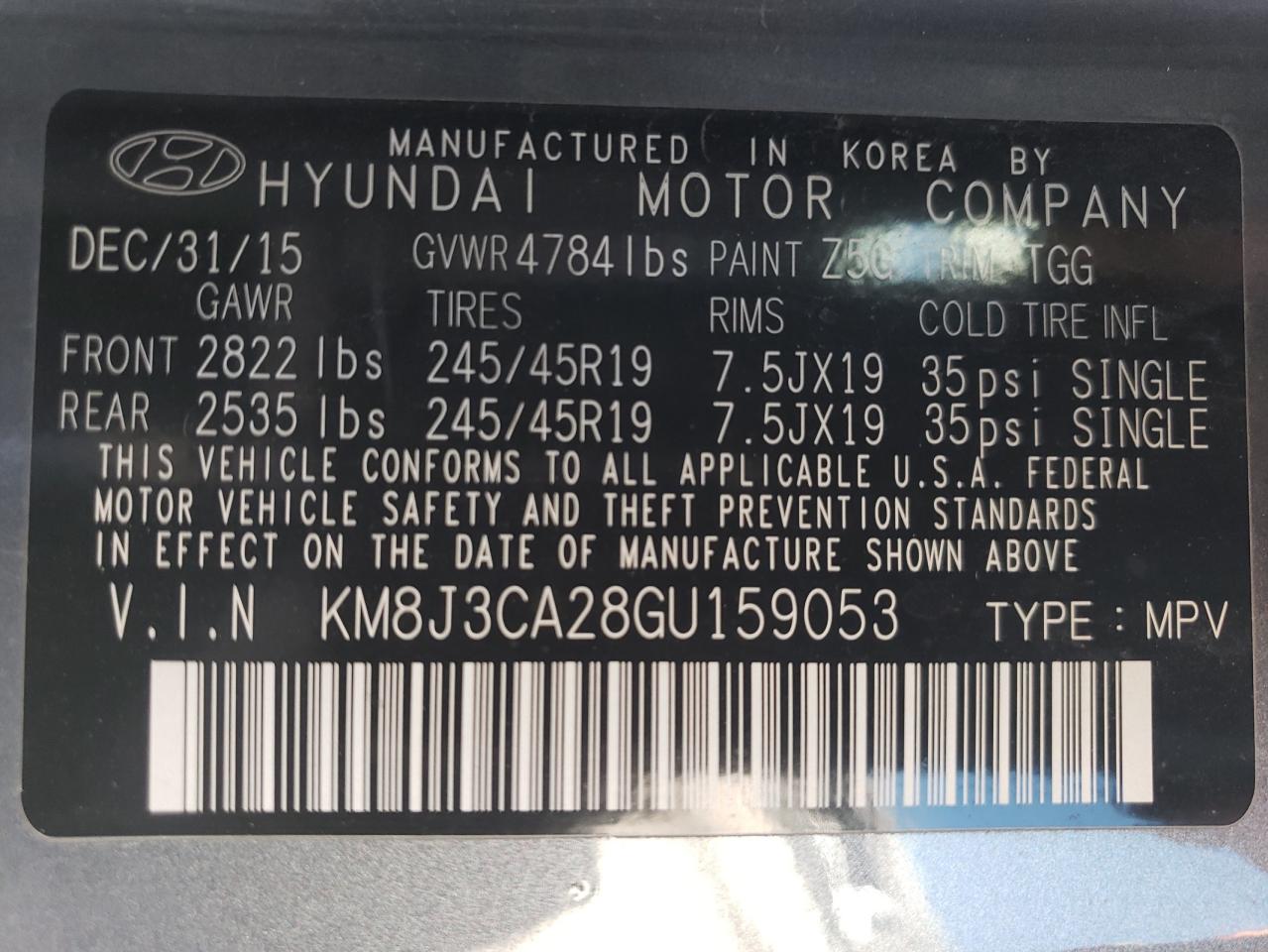 2016 Hyundai Tucson - Image 14