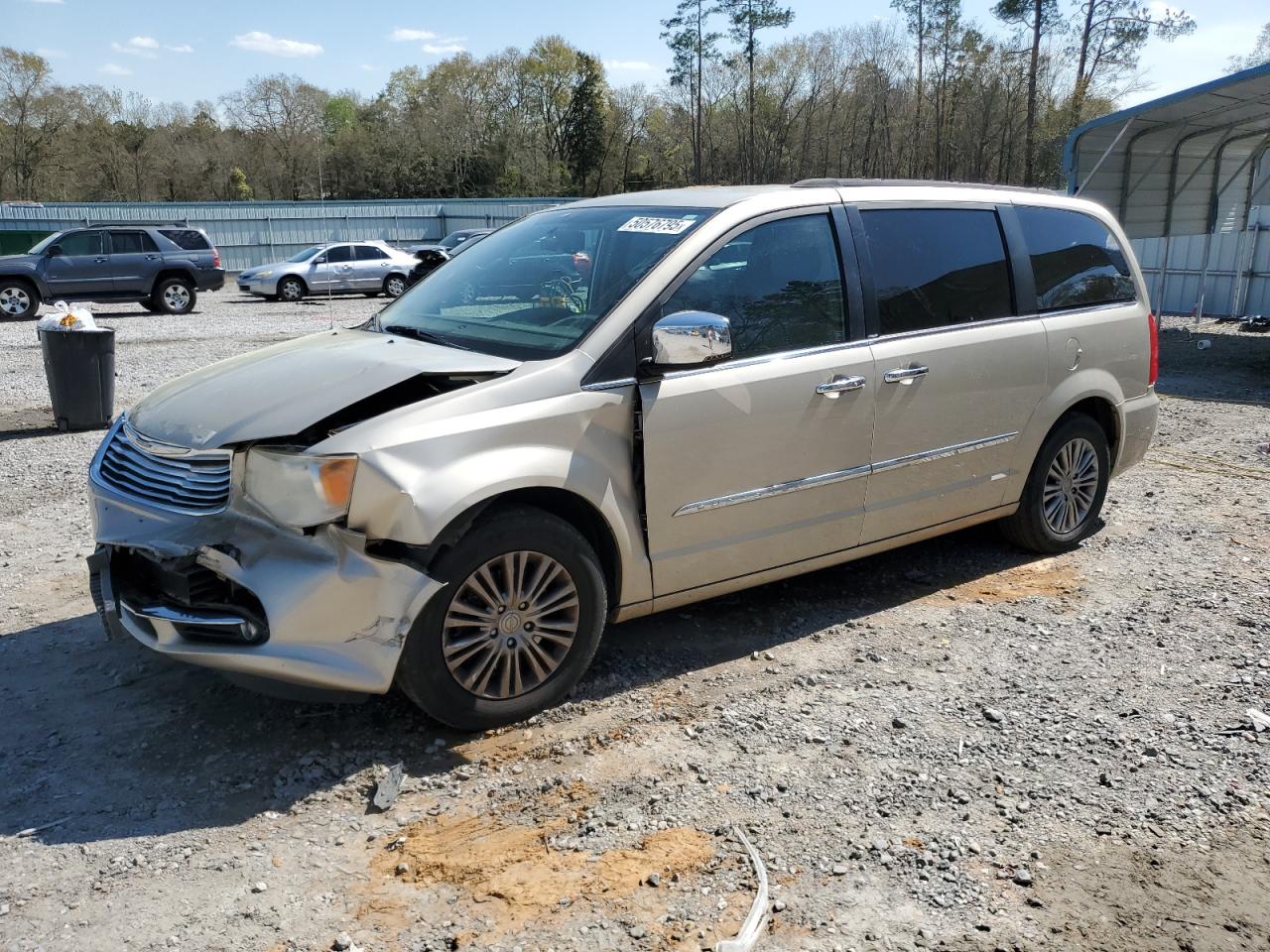 2013 Chrysler Town & Country Touring L იყიდება Augusta-ში, GA - Front End