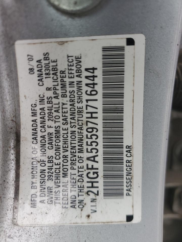 2007 Honda Civic - Image 13