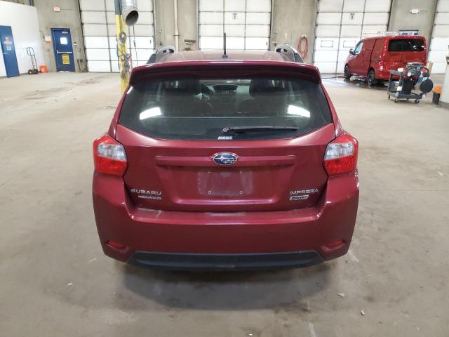  SUBARU IMPREZA 2014 Красный