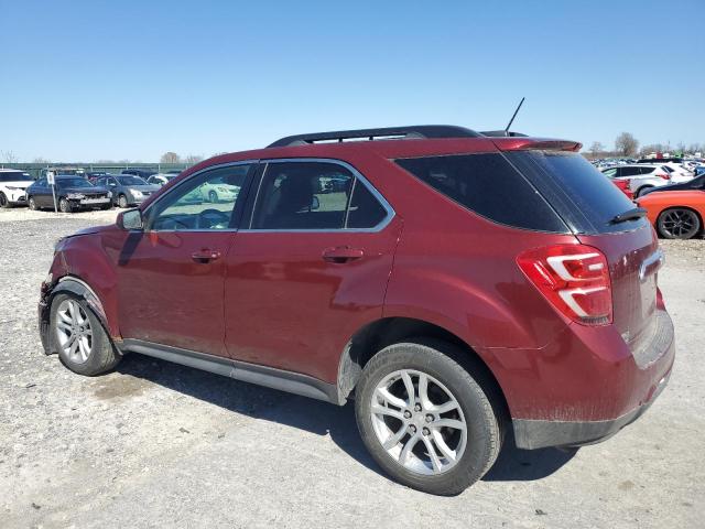  CHEVROLET EQUINOX 2016 Red