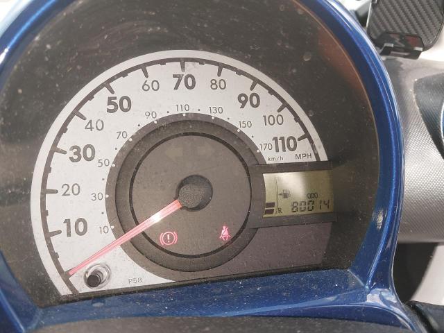 2007 TOYOTA AYGO BLUE