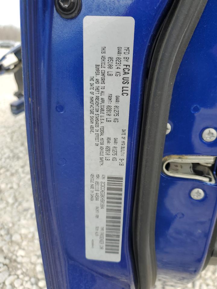 2019 Chrysler 300 Limited VIN: 2C3CCAEG8KH501804 Lot: 47610635