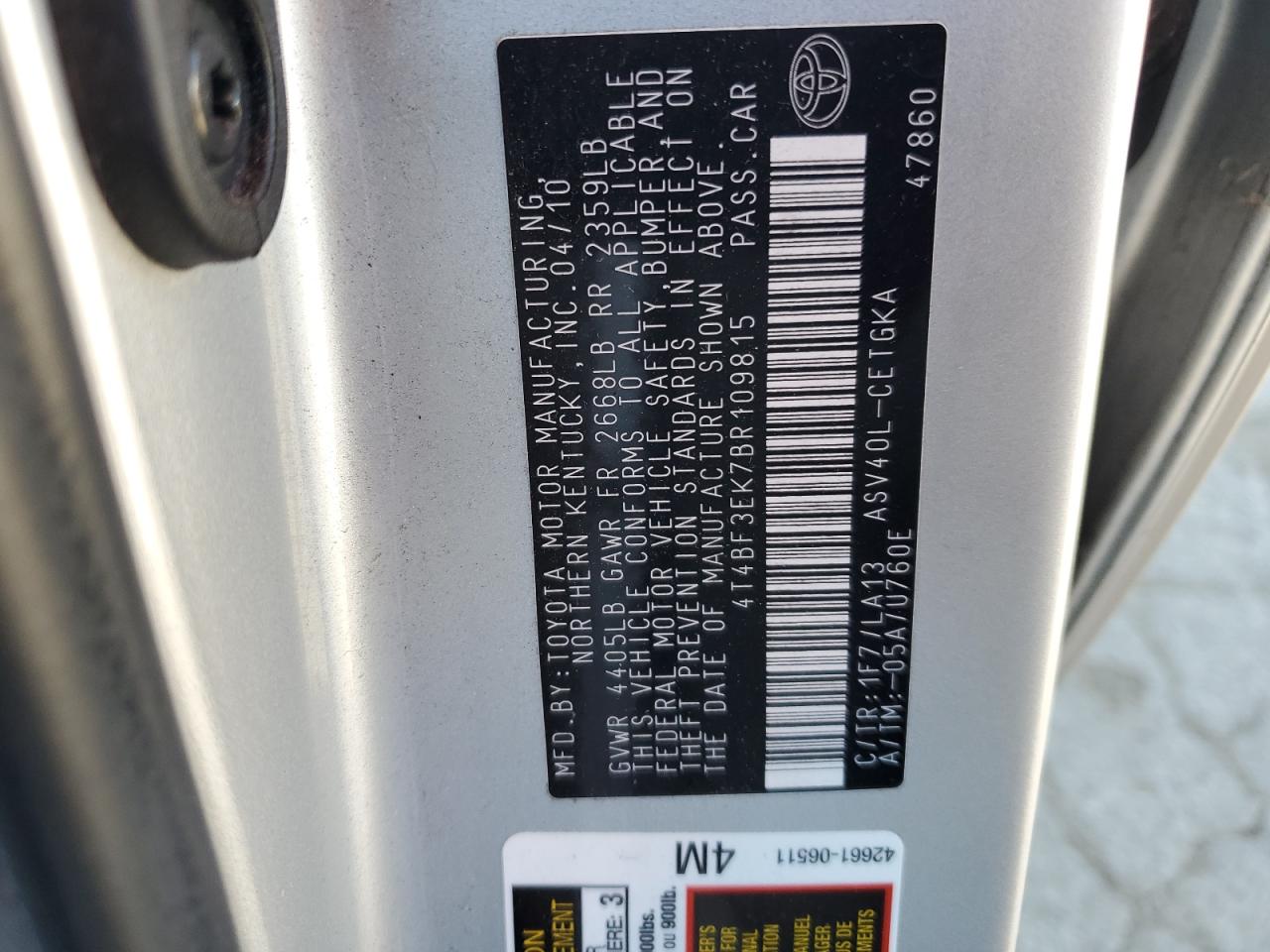2011 Toyota Camry - Image 14