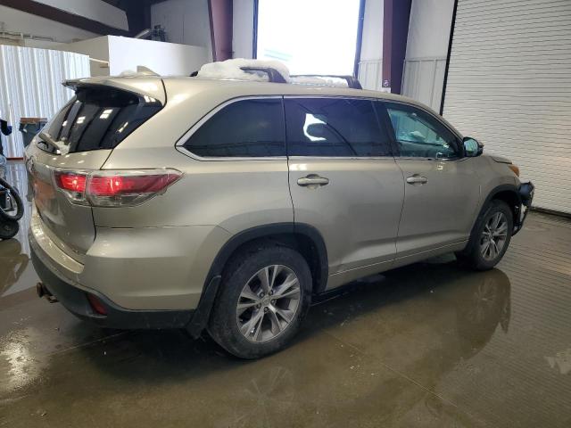  TOYOTA HIGHLANDER 2015 Золотий