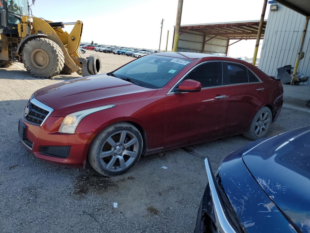 2014 Cadillac Ats  იყიდება Houston-ში, TX - Rear End