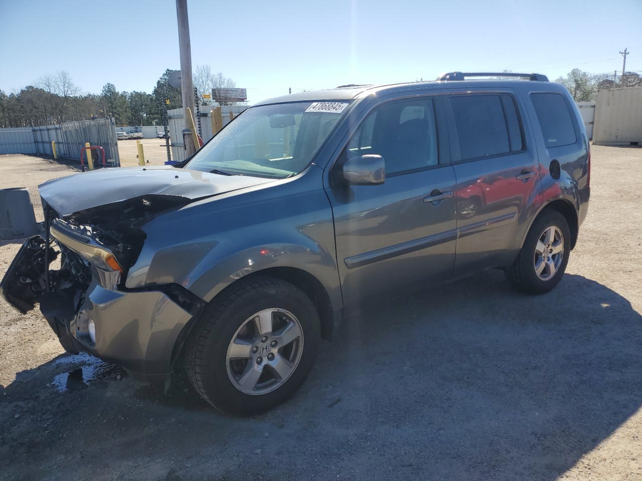 2011 Honda Pilot Exl للبيع في Newton، AL - Frame Damage