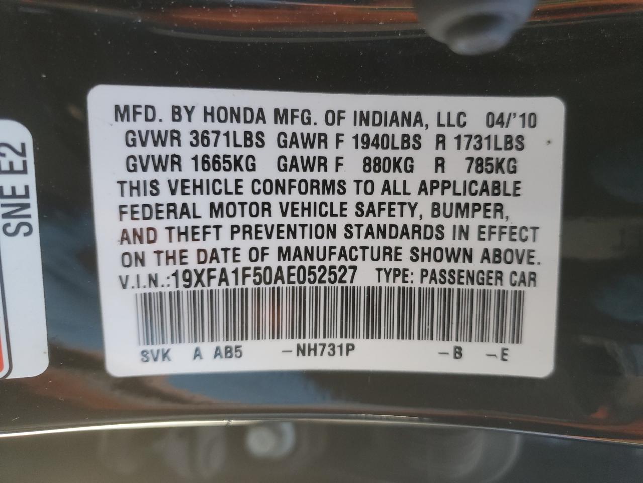 2010 Honda Civic - Image 12