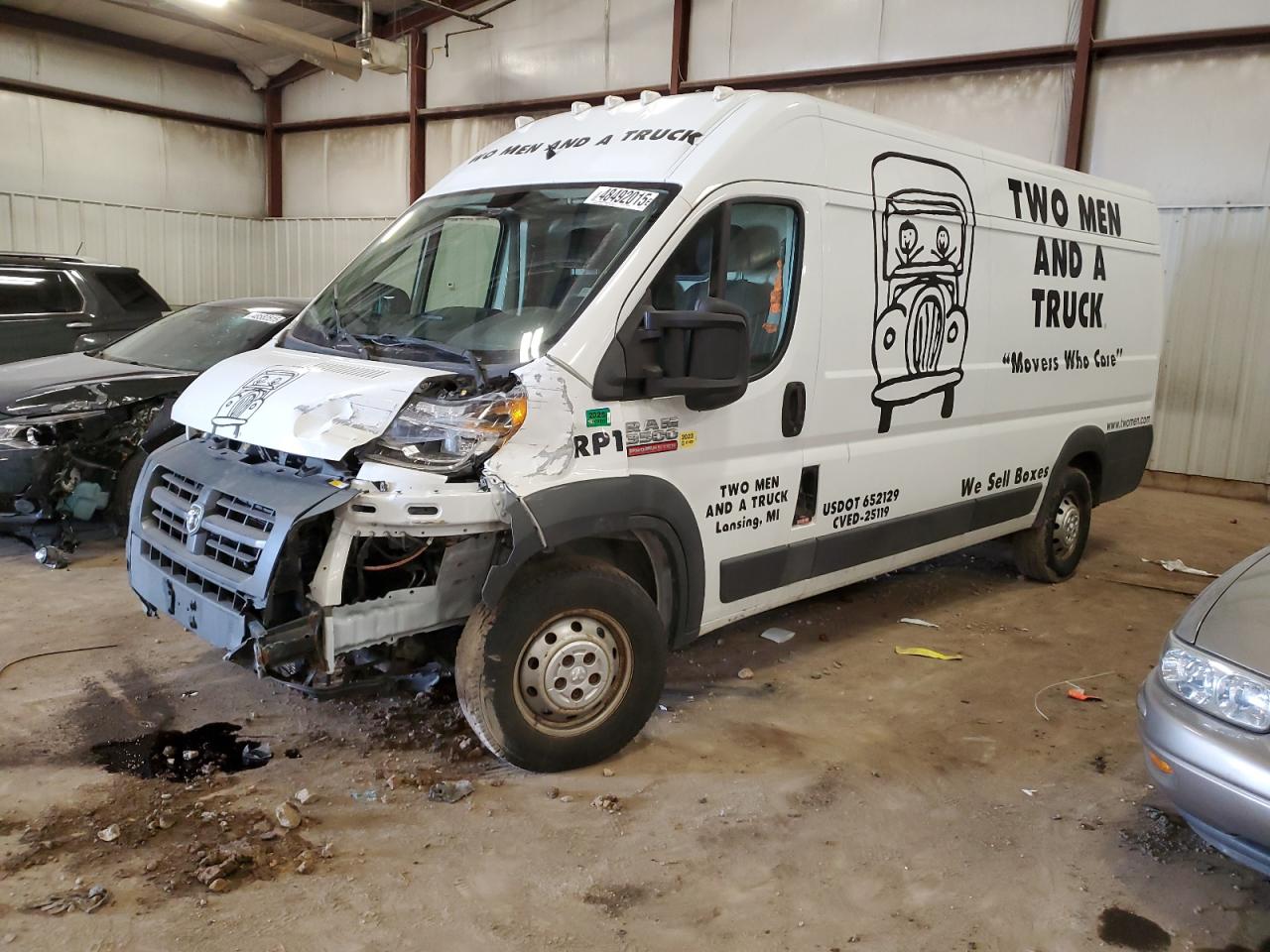 2015 Ram Promaster 3500 3500 High zu verkaufen in Lansing, MI - Front End