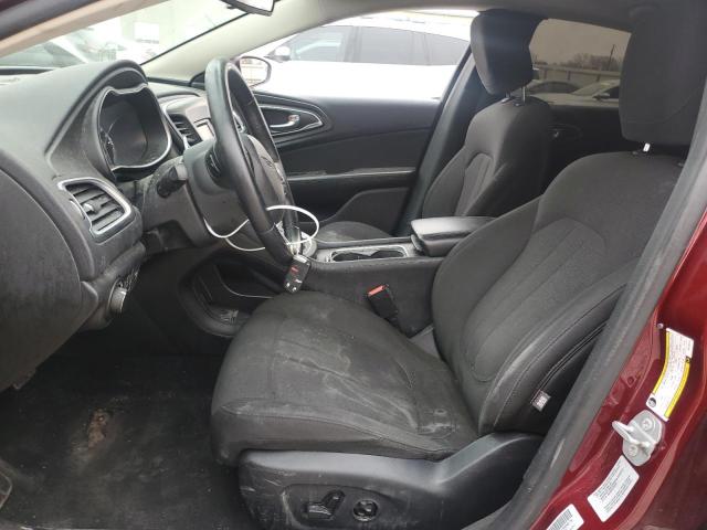 Sedans CHRYSLER 200 2016 Red