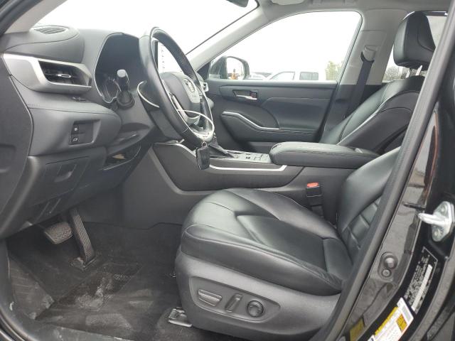  TOYOTA HIGHLANDER 2022 Black