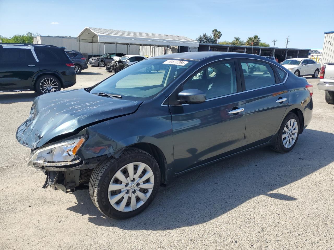 2014 Nissan Sentra S zu verkaufen in Fresno, CA - Front End