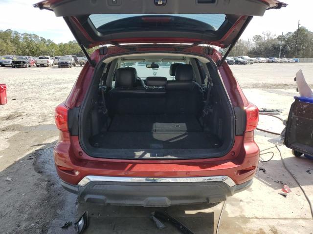  NISSAN PATHFINDER 2017 Czerwony
