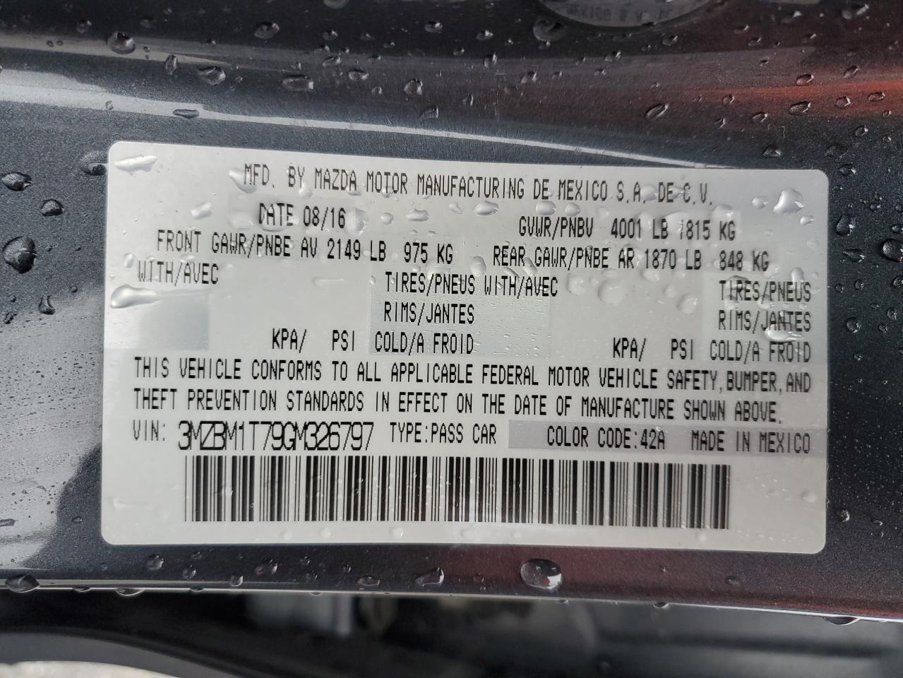 2016 Mazda 3 - Image 15