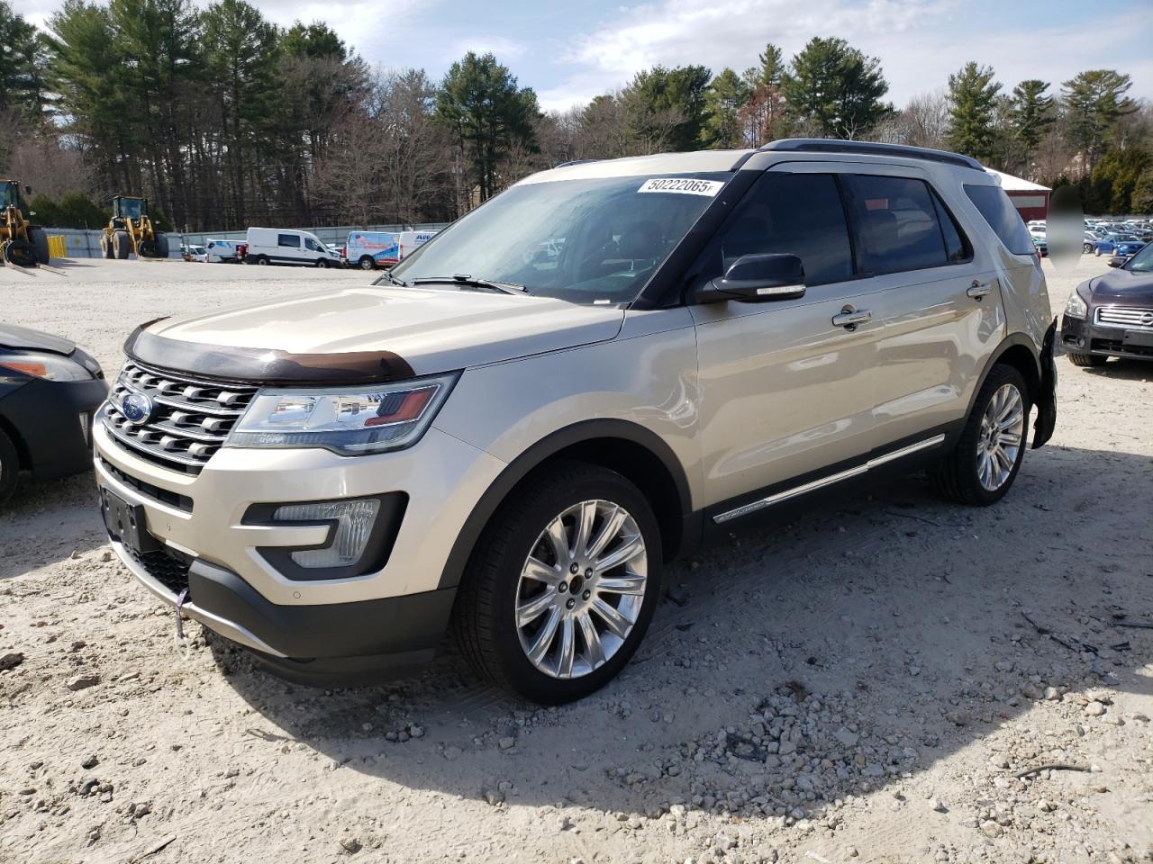 2017 Ford Explorer Xlt na sprzedaż w Mendon, MA - Rear End