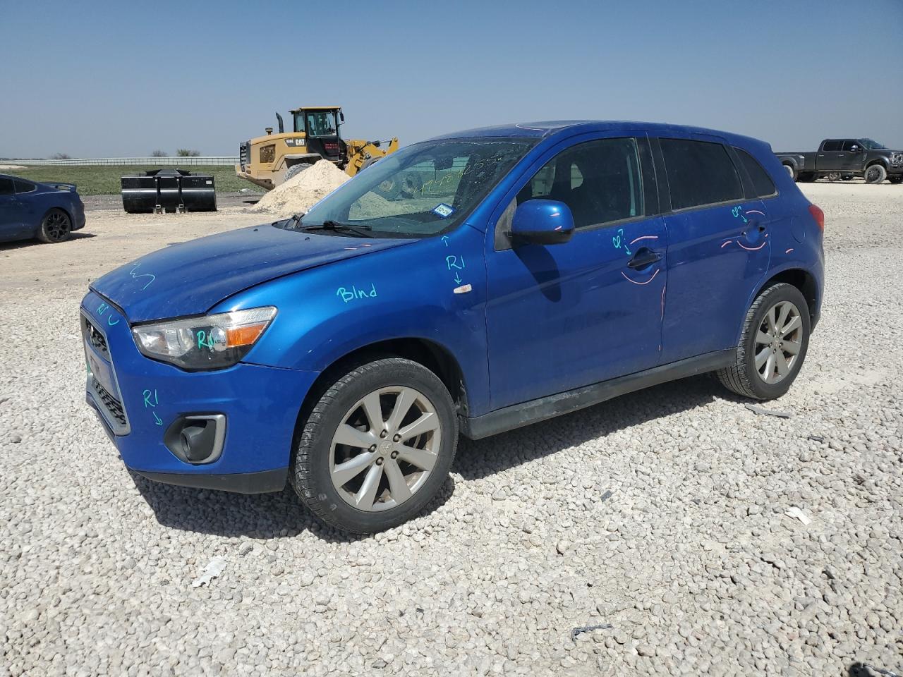 2015 Mitsubishi Outlander Sport Es for Sale in Temple, TX - Front End