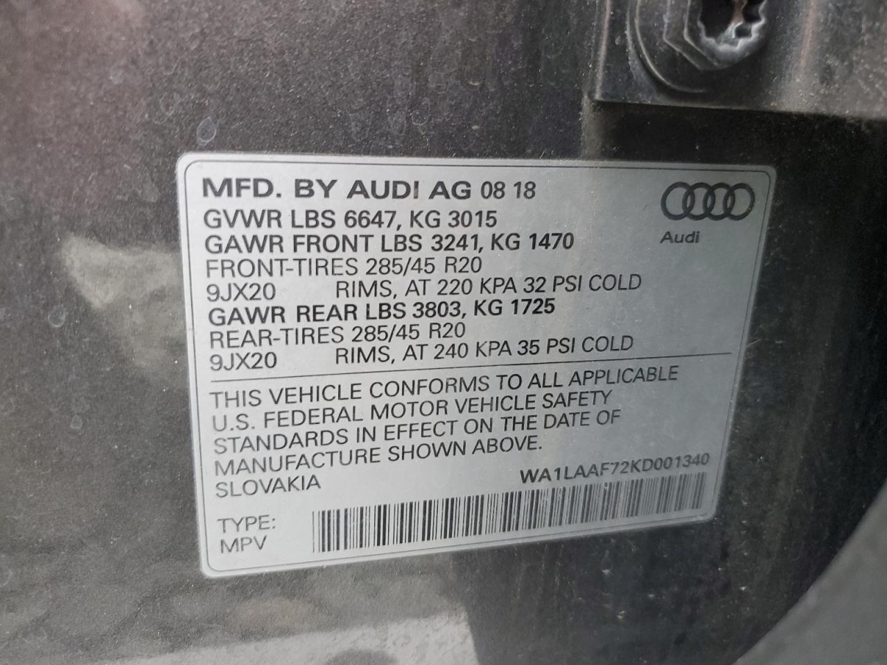 2019 Audi Q7 - Image 13