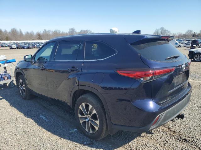  TOYOTA HIGHLANDER 2020 Синій