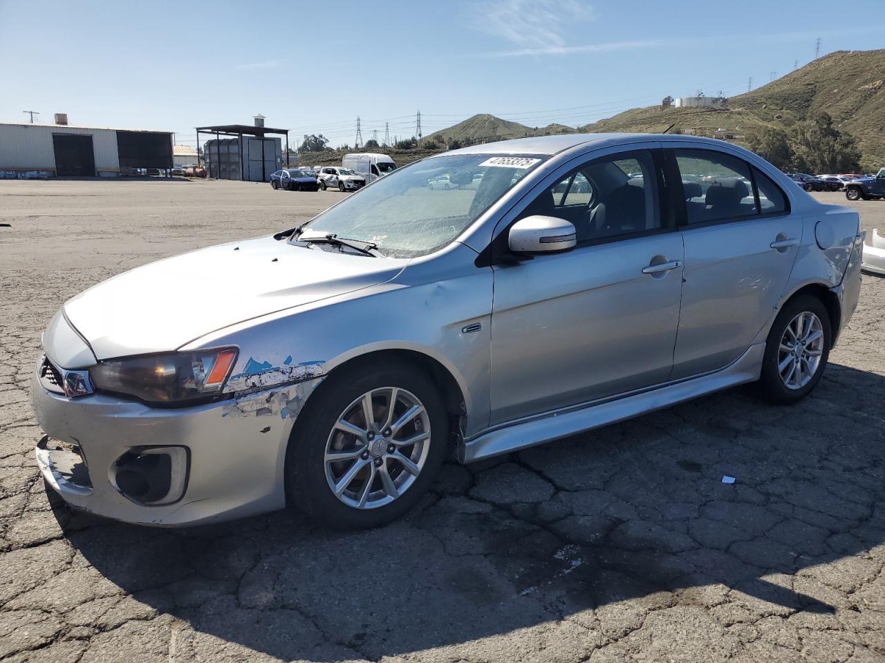 2016 Mitsubishi Lancer Es продається в Colton, CA - Front End