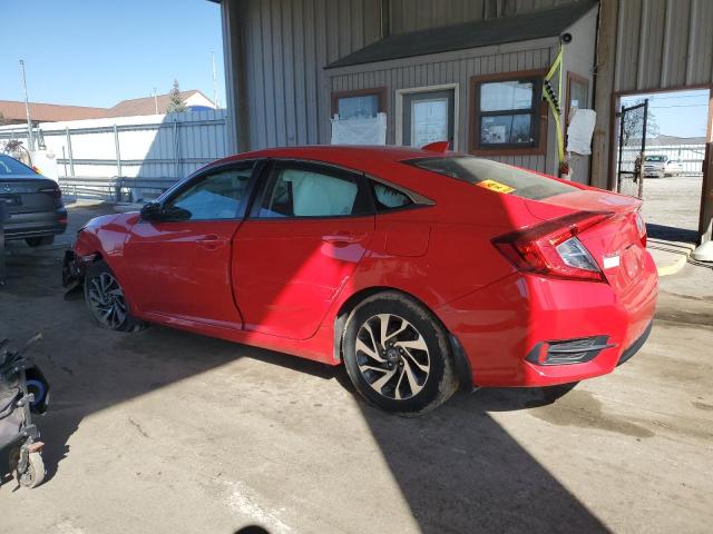  HONDA CIVIC 2018 Czerwony