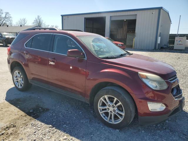  CHEVROLET EQUINOX 2016 Red
