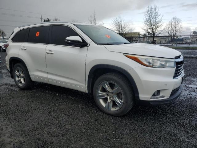  TOYOTA HIGHLANDER 2015 Biały