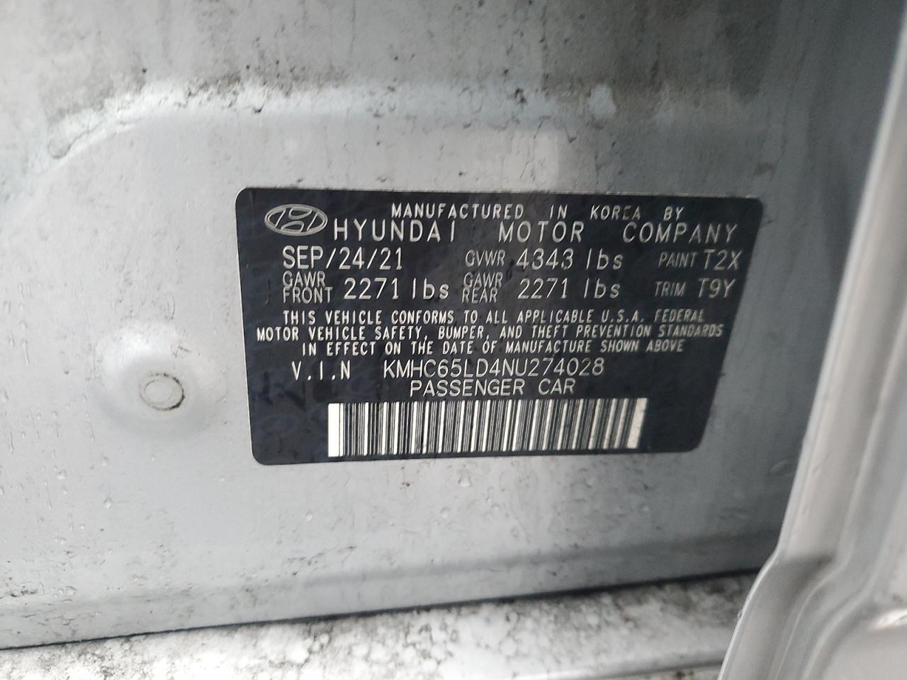 2022 Hyundai IONIQ - Image 12