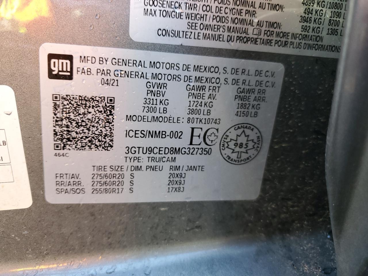 2021 GMC Sierra - Image 12