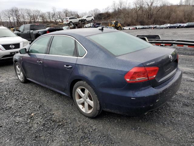  VOLKSWAGEN PASSAT 2014 Синий
