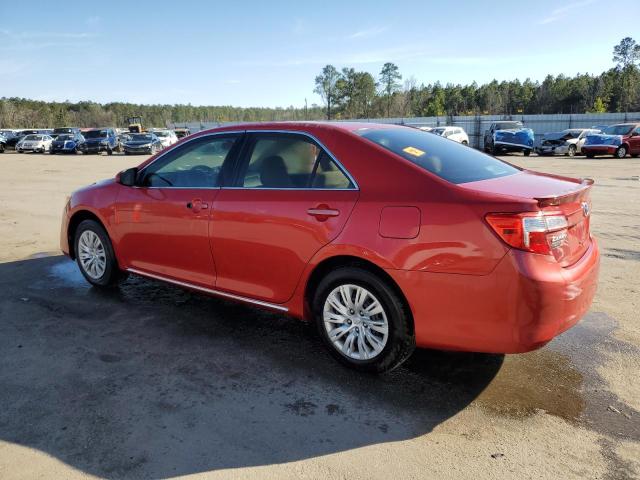  TOYOTA CAMRY 2012 Czerwony