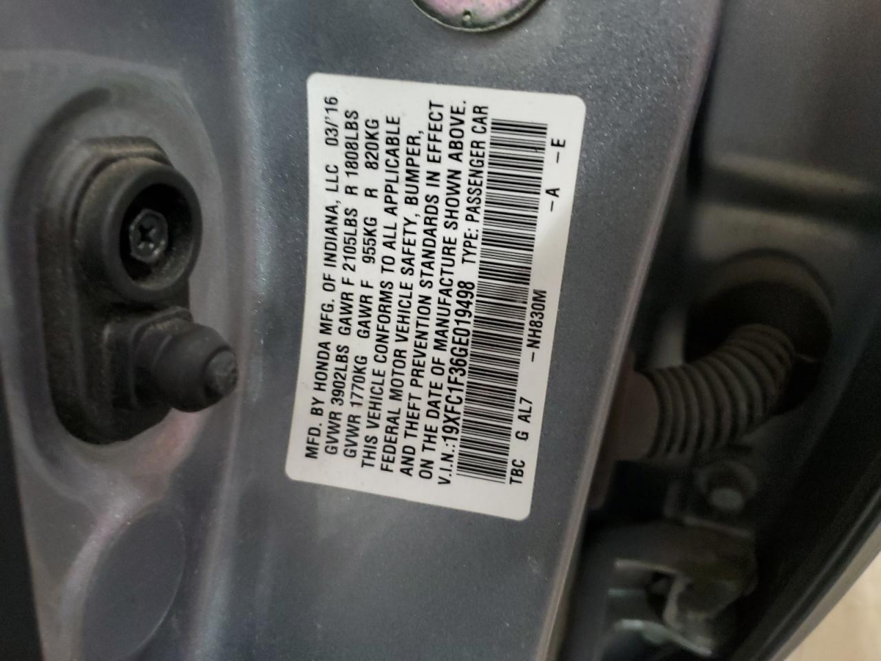 2016 Honda Civic - Image 12