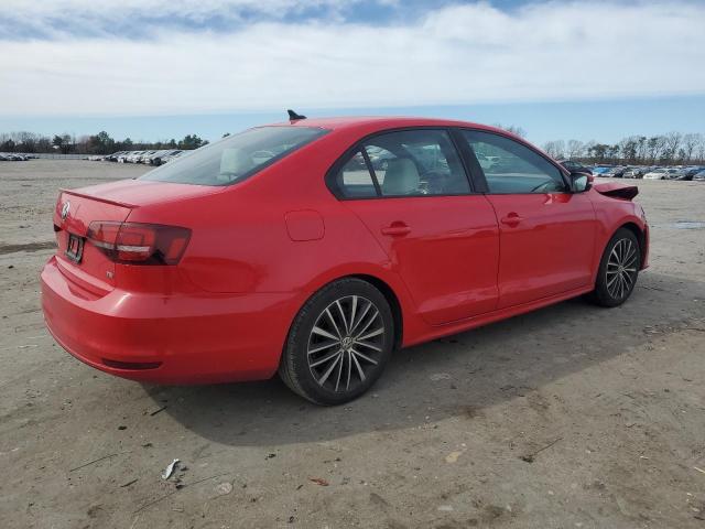  VOLKSWAGEN JETTA 2016 Czerwony