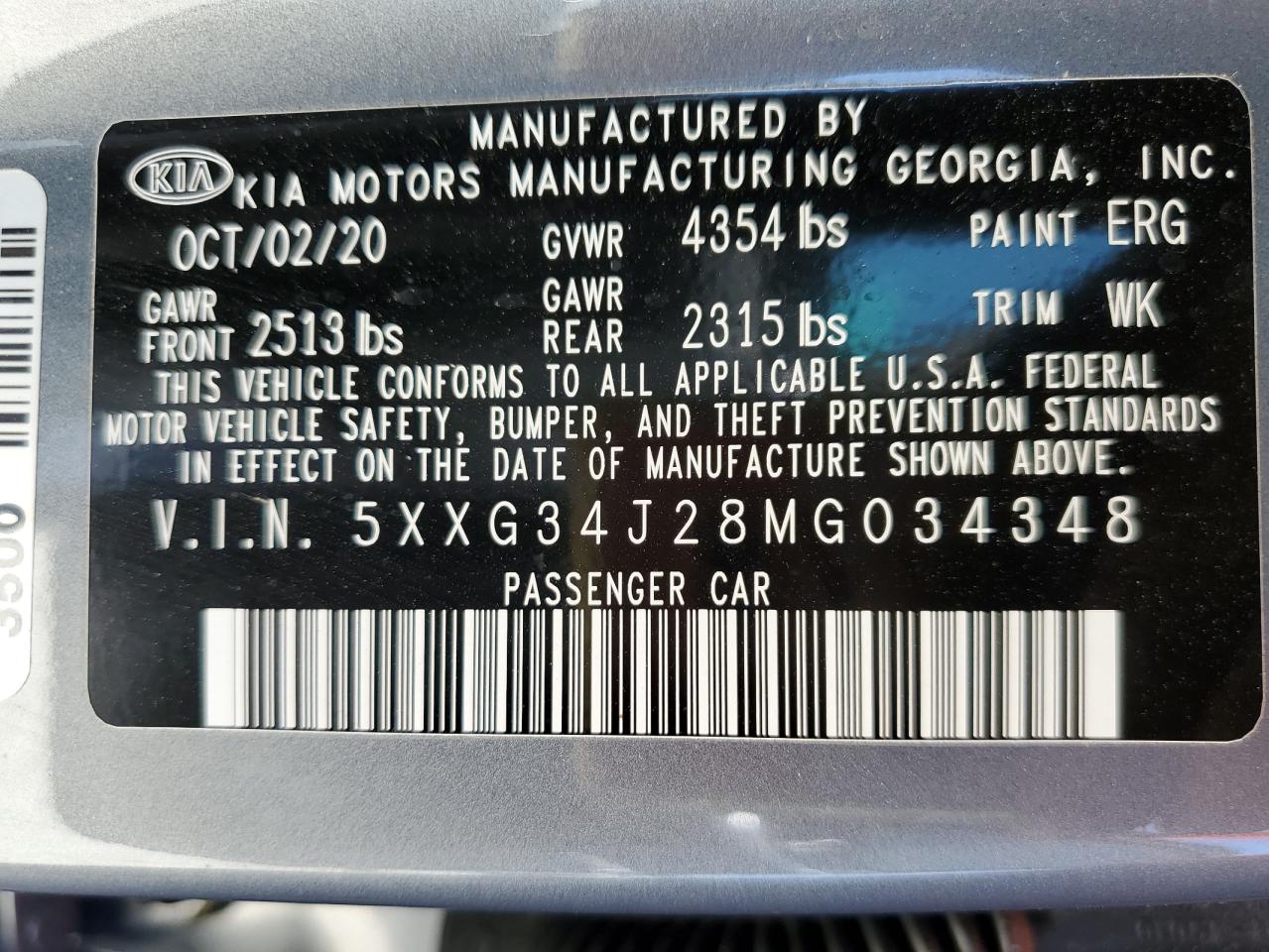 2021 Kia K5 - Image 12