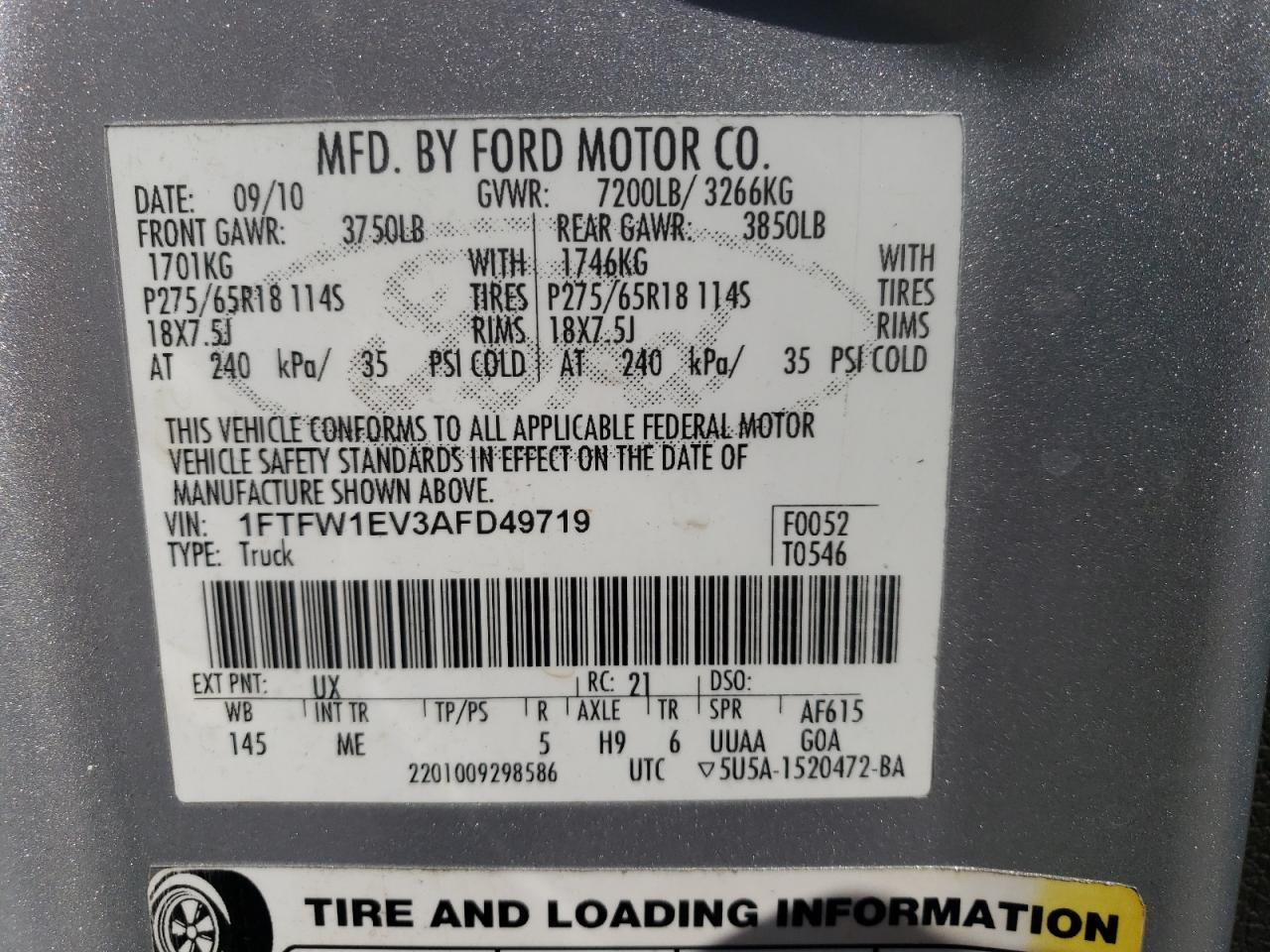 2010 Ford F-150 - Image 12