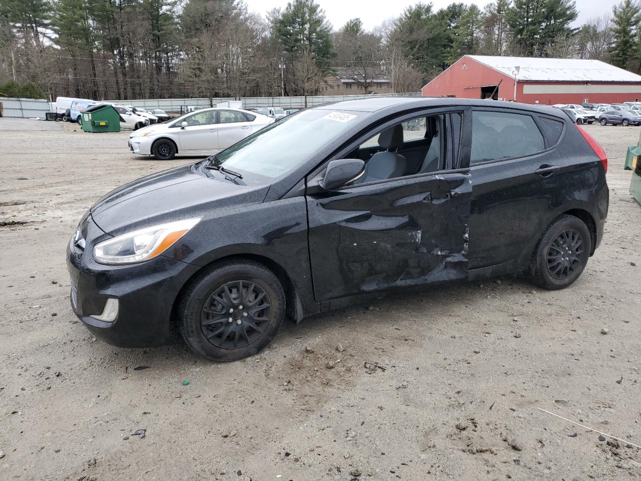 2014 Hyundai Accent Gls на продаже в Mendon, MA - Side