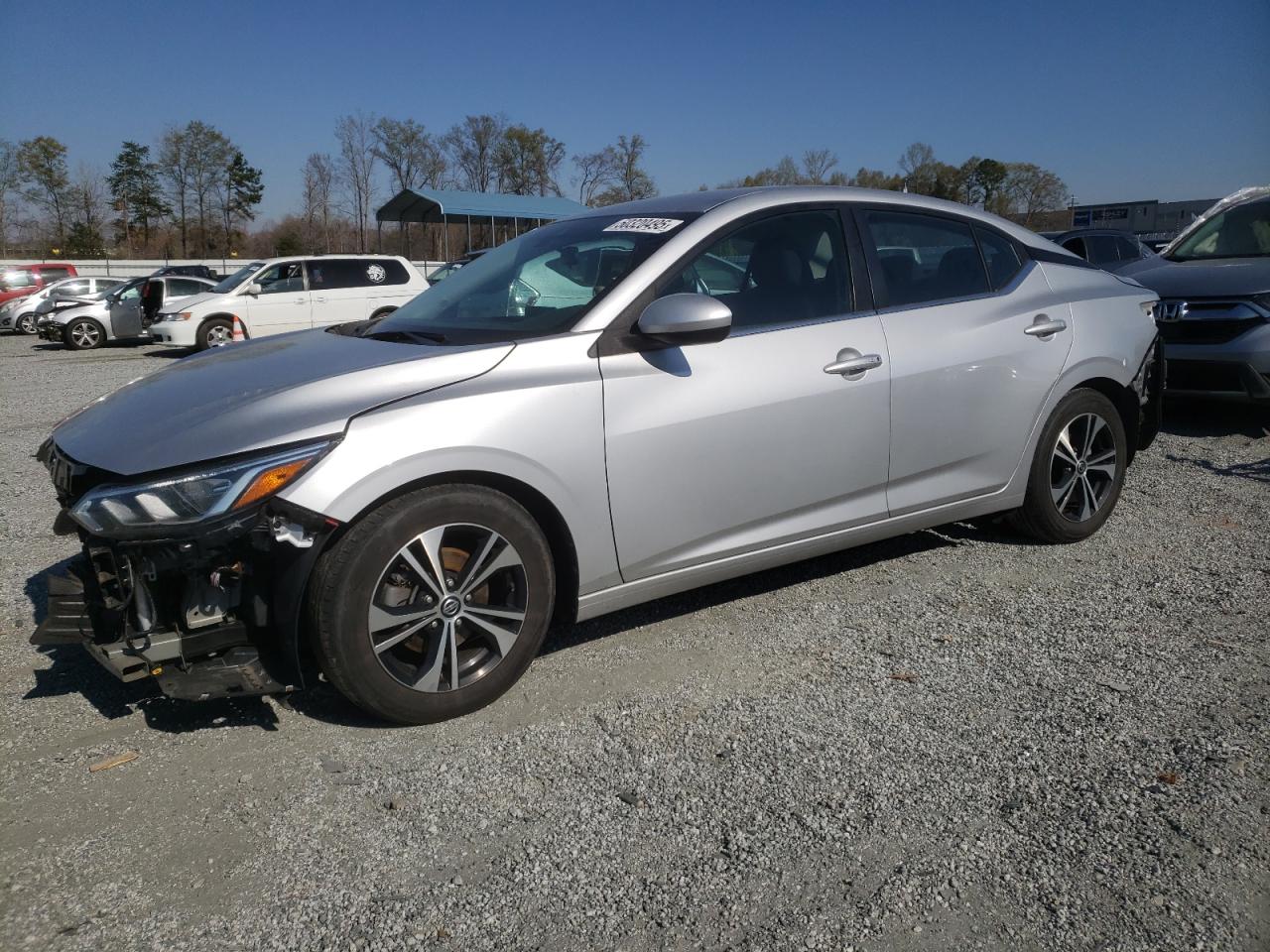 2021 Nissan Sentra Sv იყიდება Spartanburg-ში, SC - All Over
