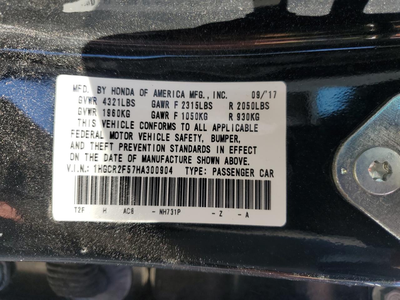 2017 Honda Accord - Image 12
