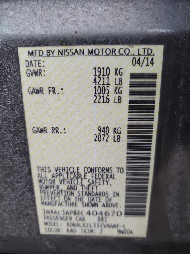 2014 Nissan Altima - Image 13