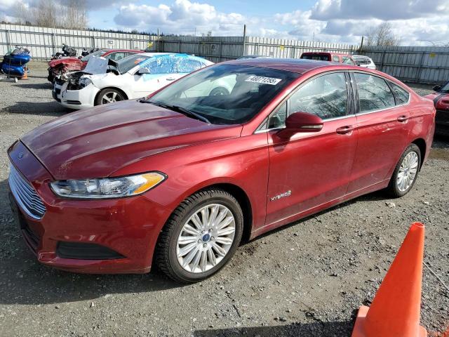 2014 Ford Fusion Se Hybrid
