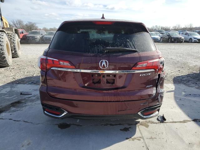  ACURA RDX 2016 Бургунді