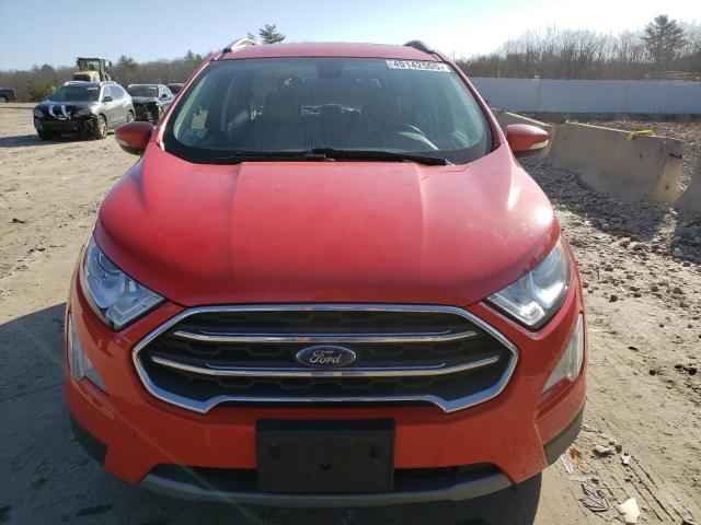  FORD ECOSPORT 2019 Czerwony