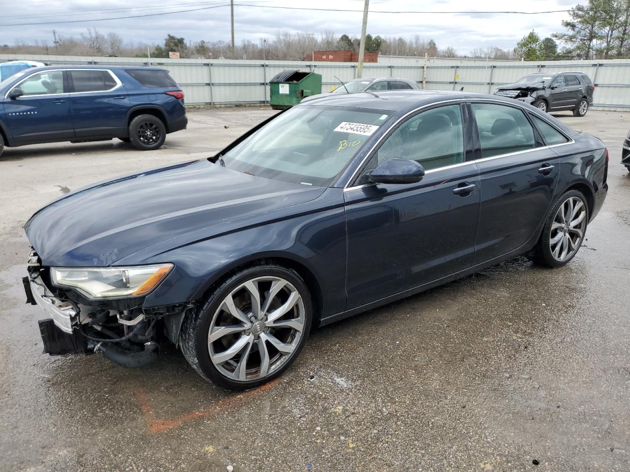 2014 Audi A6 Premium Plus للبيع في Montgomery، AL - Front End